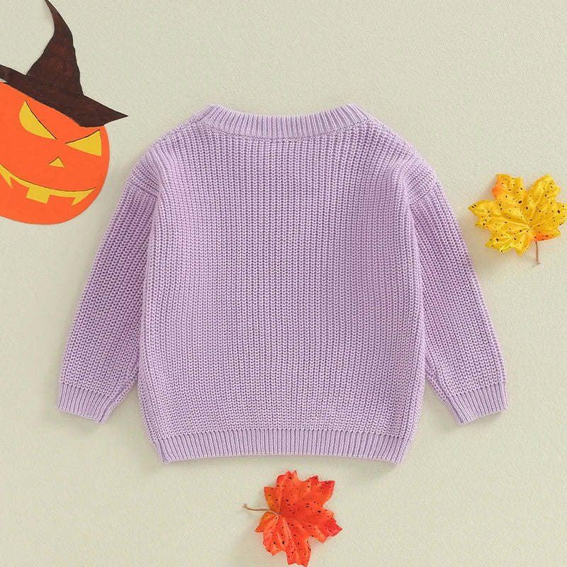 You Go Ghoul Embroidery Jumper