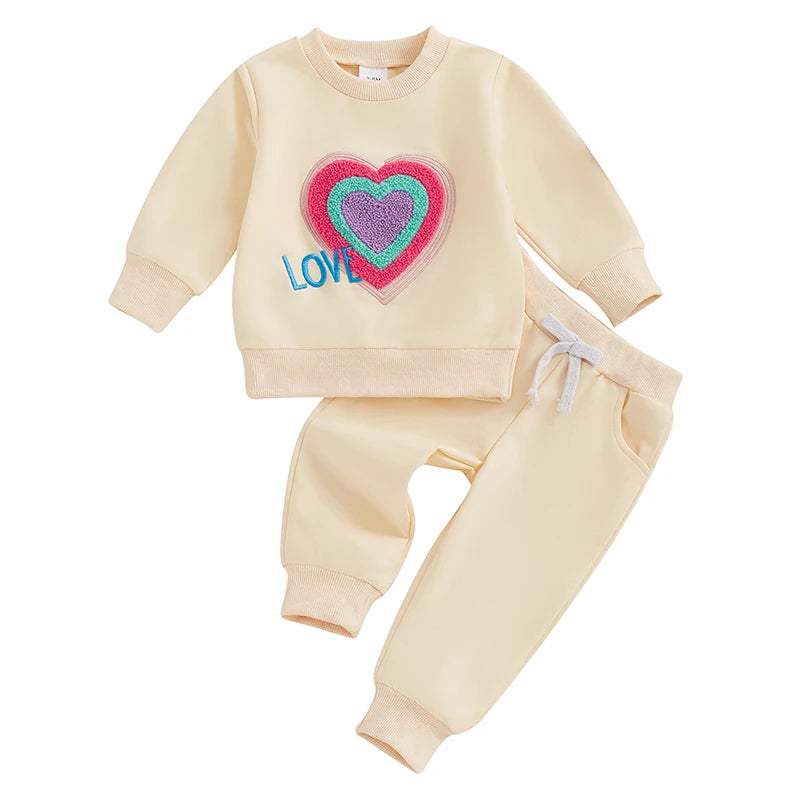 Retro Love Heart Tracksuit