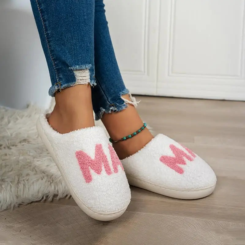 Mama Fluffy Slippers