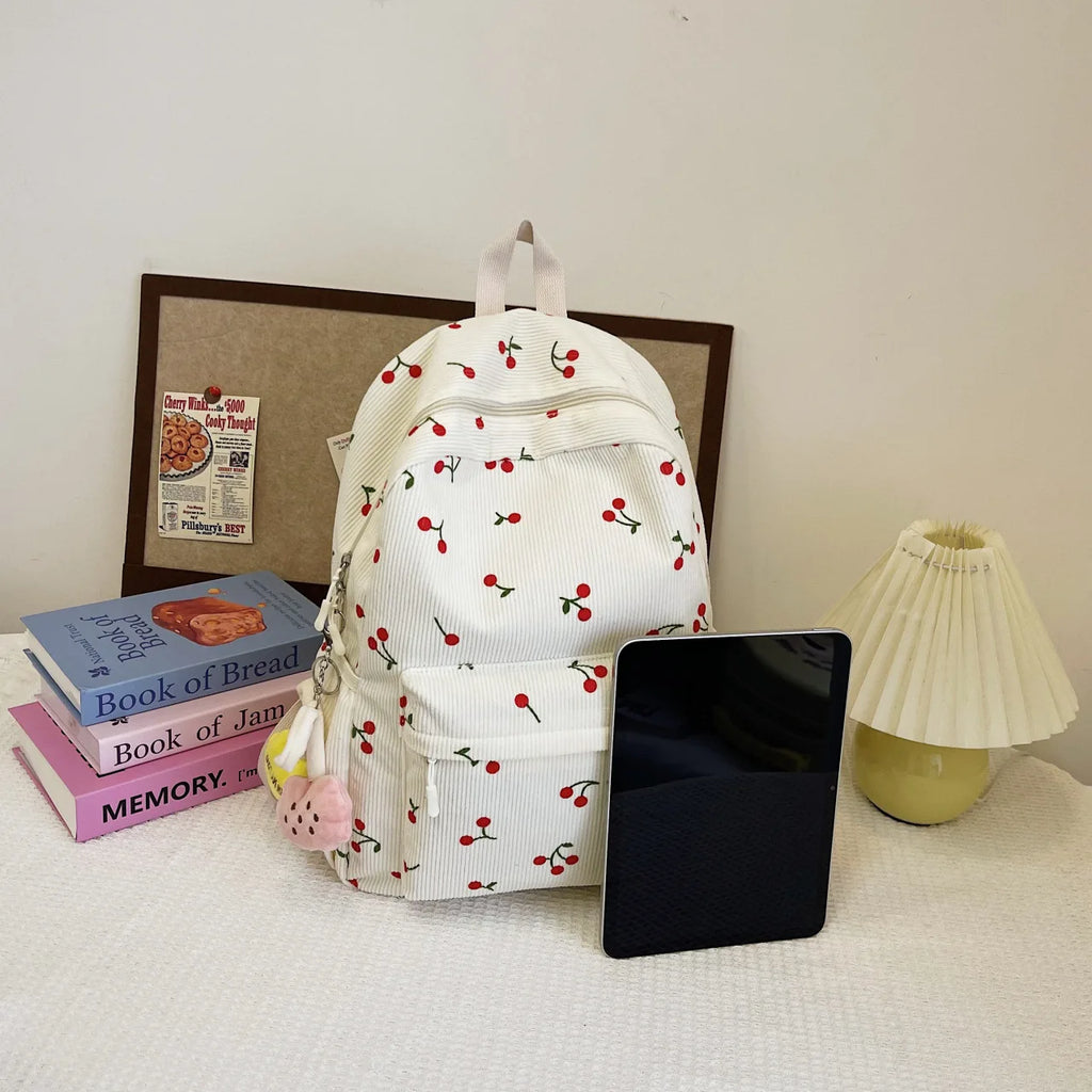 Personalised Corduroy Patterned Backpacks