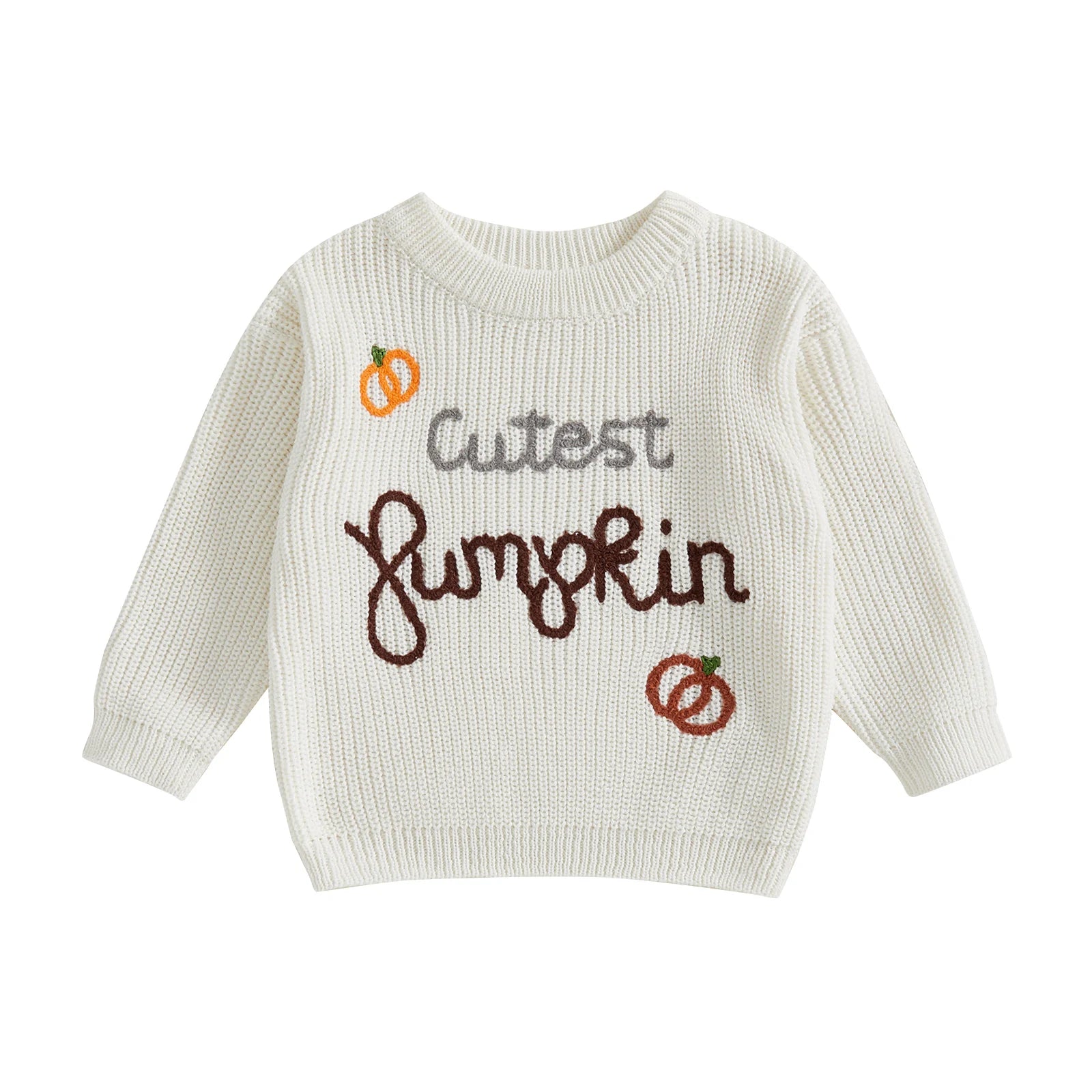Cutest Pumpkin / Pumpkin Spice Embroidered Pullover