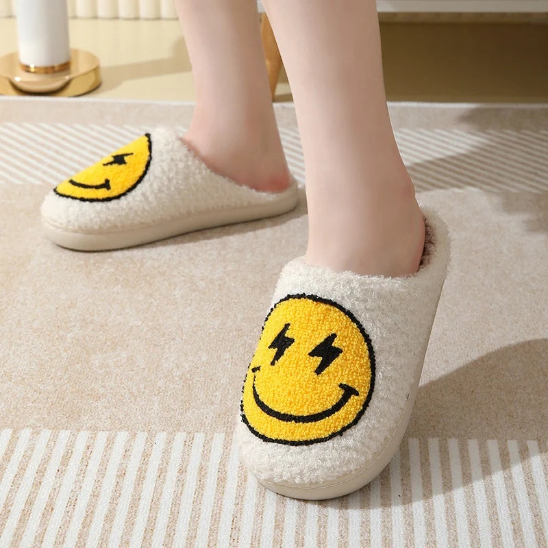 Smiley Face Slippers