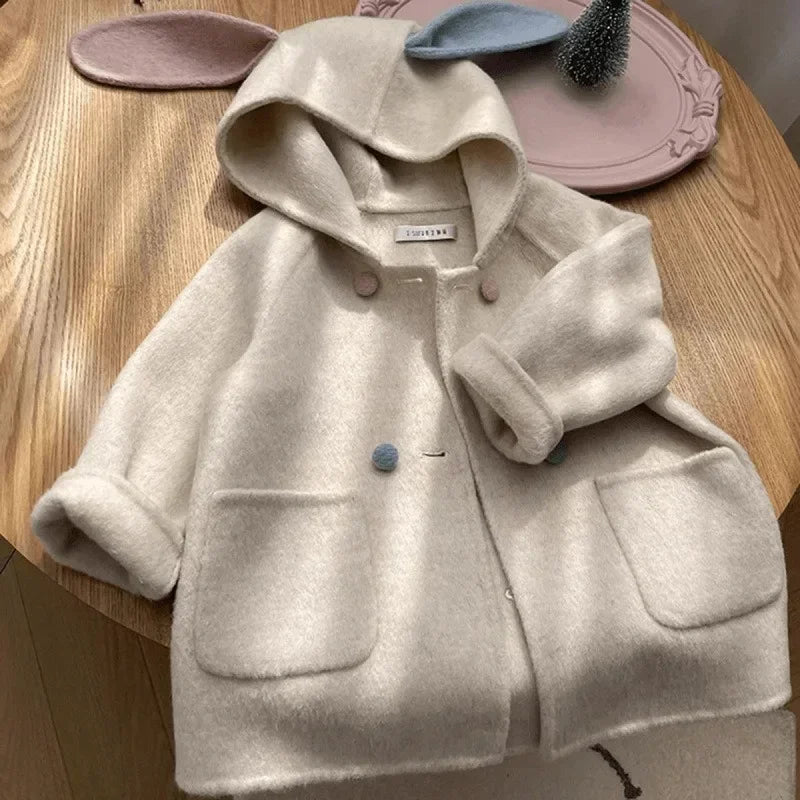 Two Tone Pastel Bunny Coat