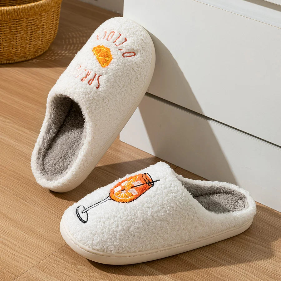 Spritz O’Clock Fluffy Slippers