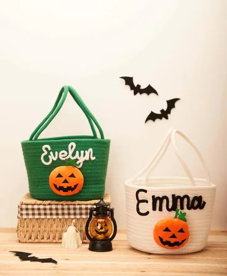 Personalised Trick or Treat Basket