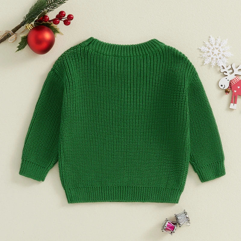 Merry Mini Embroidery Jumper