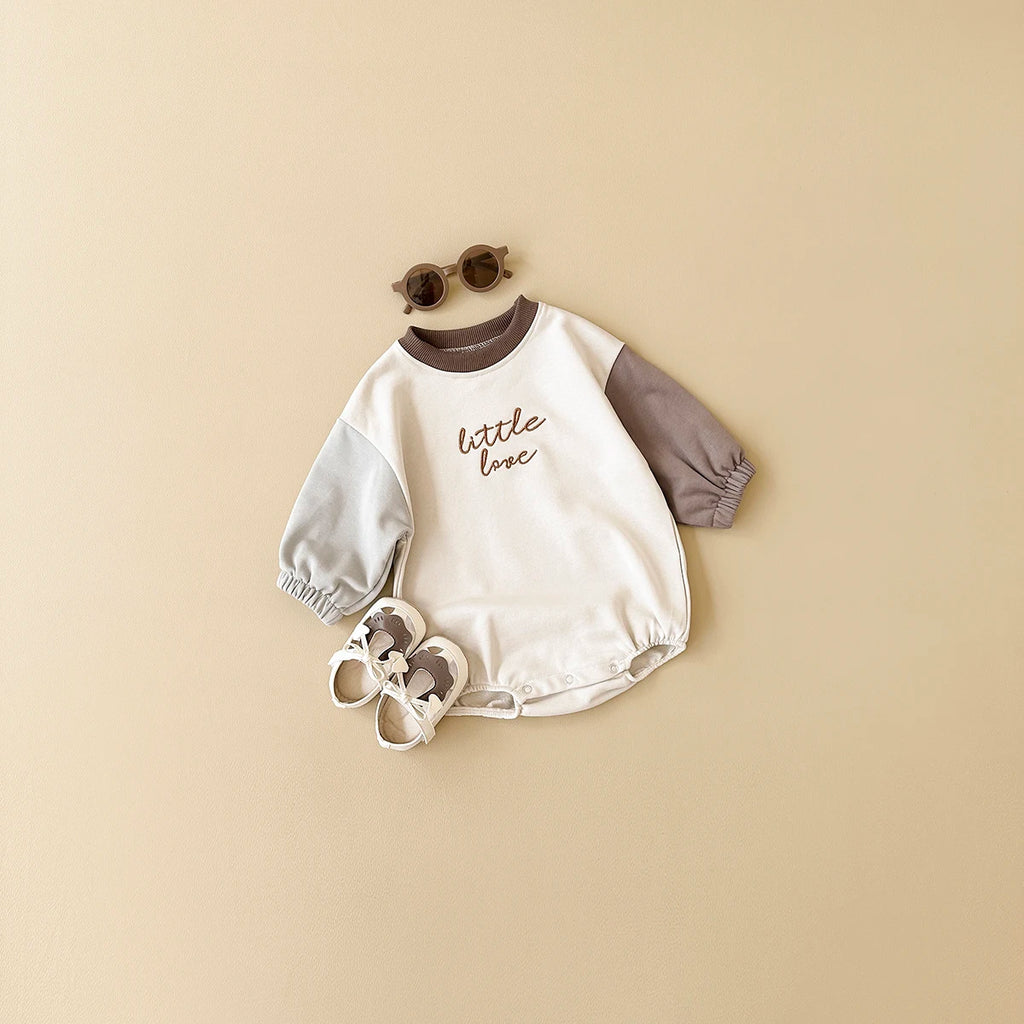 Little Love Retro Contrast Romper