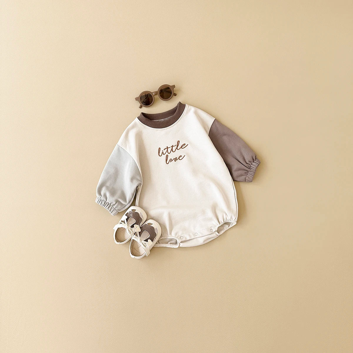 Little Love Retro Contrast Romper