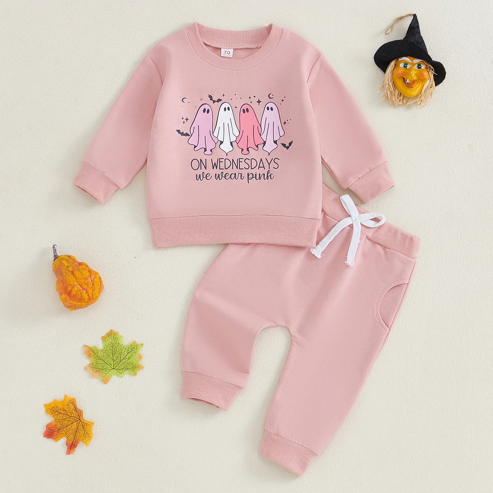 On Wednesday's We Wear Pink Tracksuit