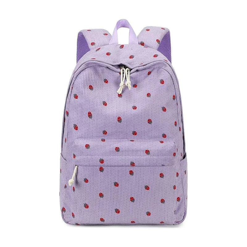 Personalised Corduroy Patterned Backpacks