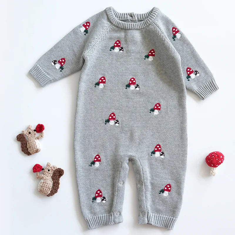 Toadstool Knit Romper