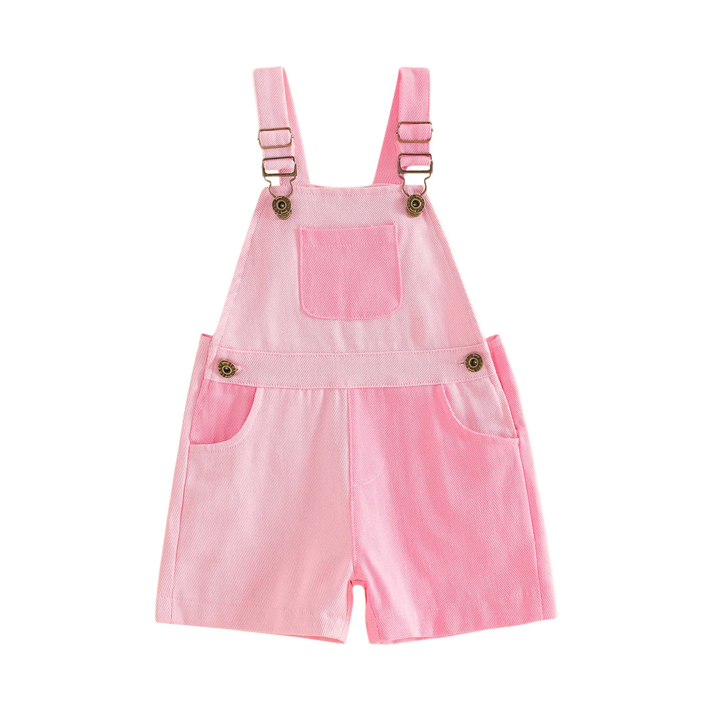 Retro Contrast Dungarees