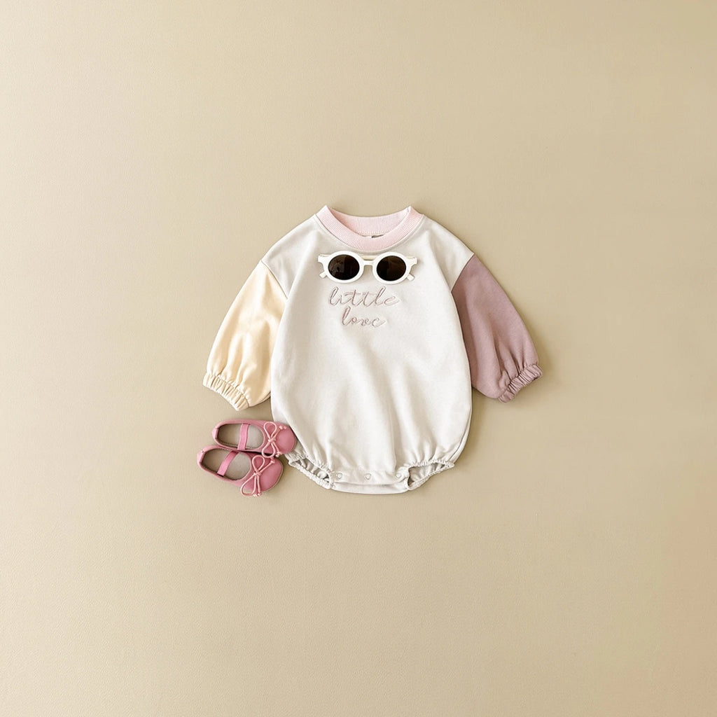 Little Love Retro Contrast Romper