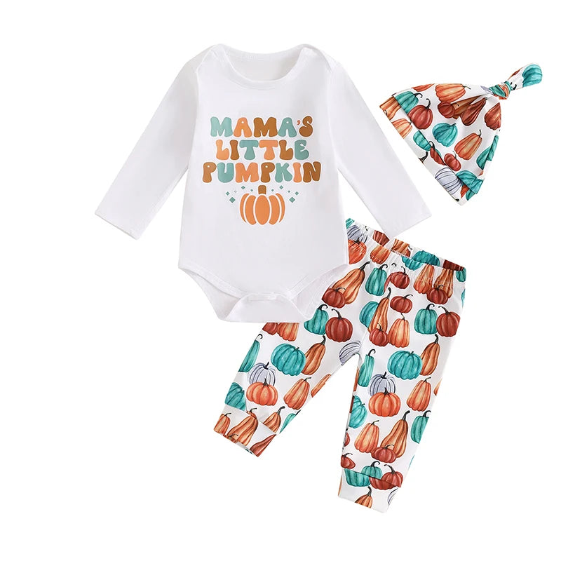 Mama's Little Pumpkin 3 Piece Set