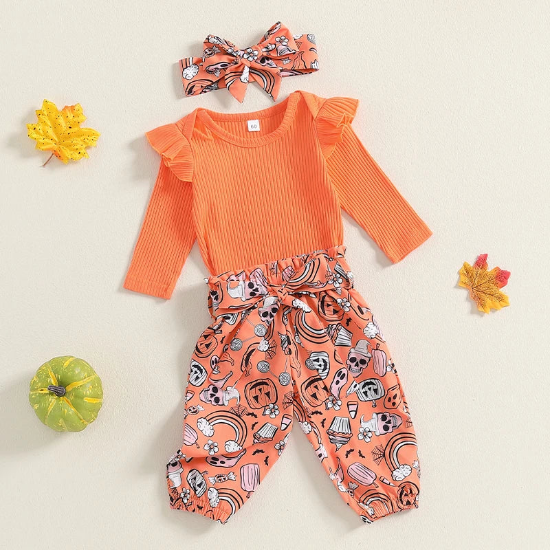 Halloween Print 3 Piece Set