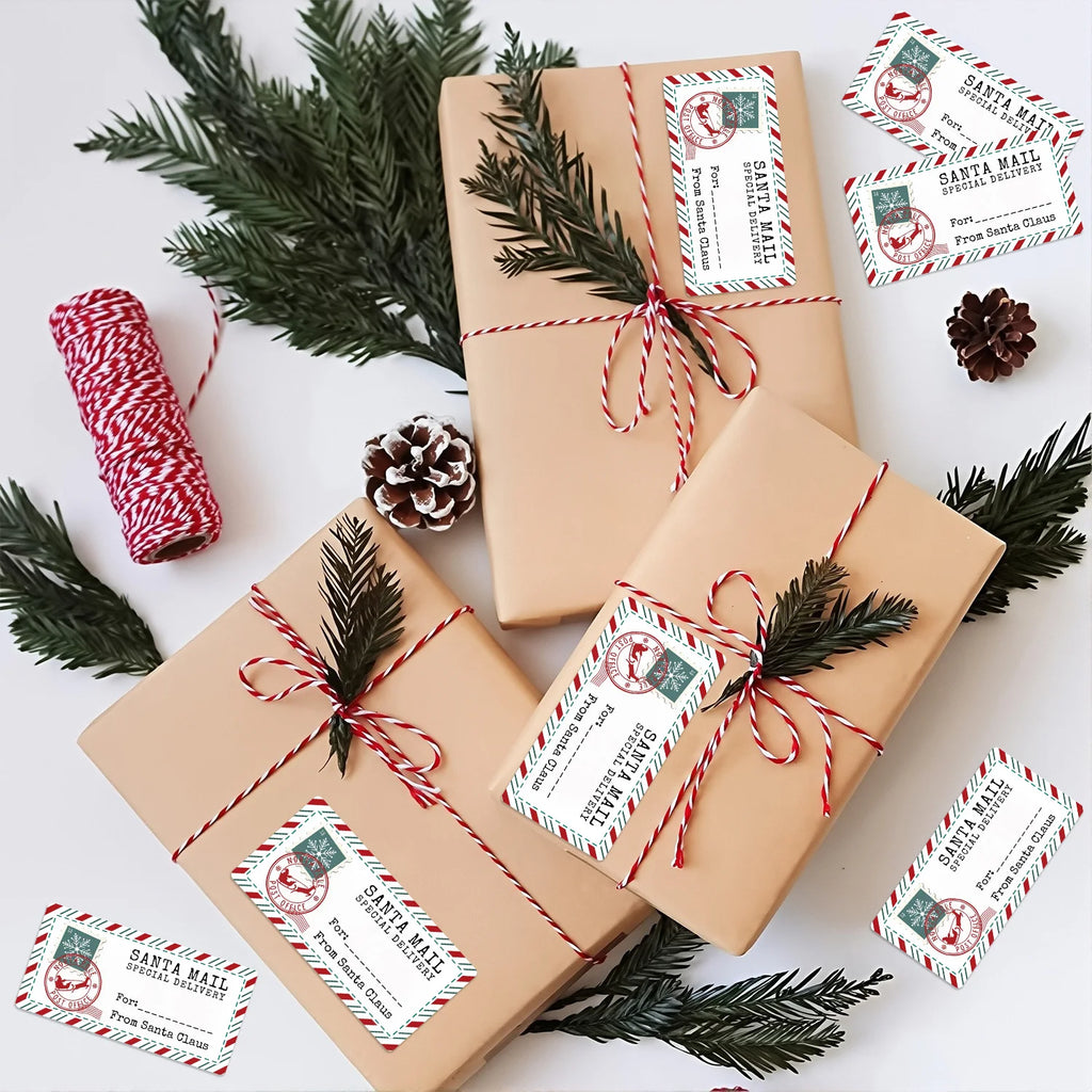 Santa Mail Special Delivery Stickers