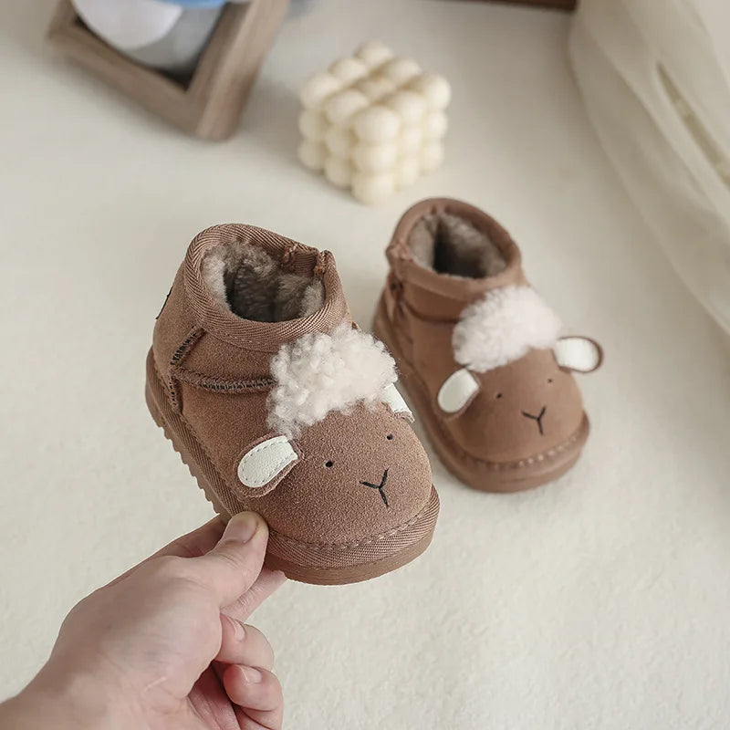 Meadow Lamb Booties