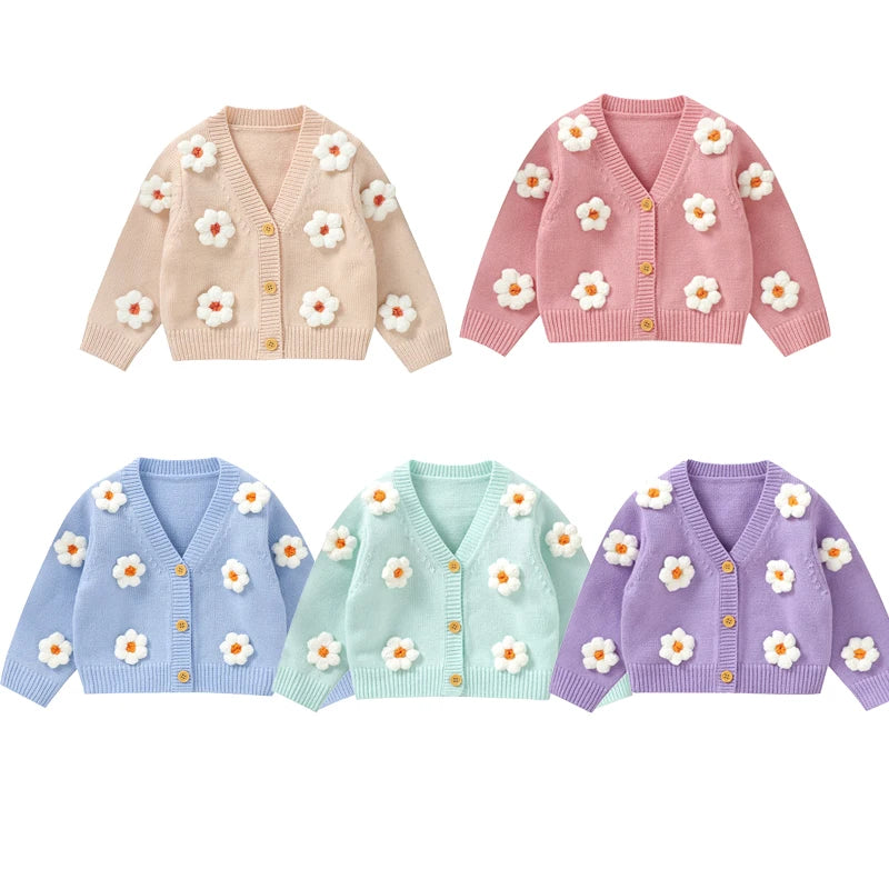 Crochet Daisy Cardigan