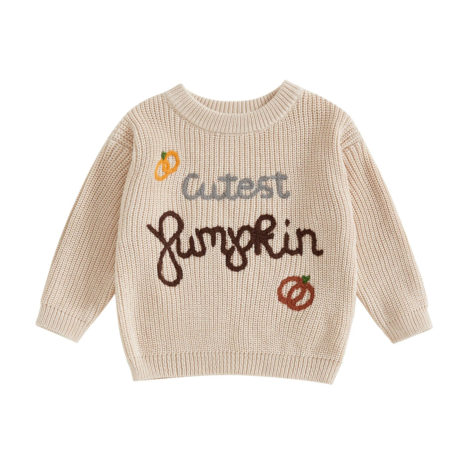 Cutest Pumpkin / Pumpkin Spice Embroidered Pullover