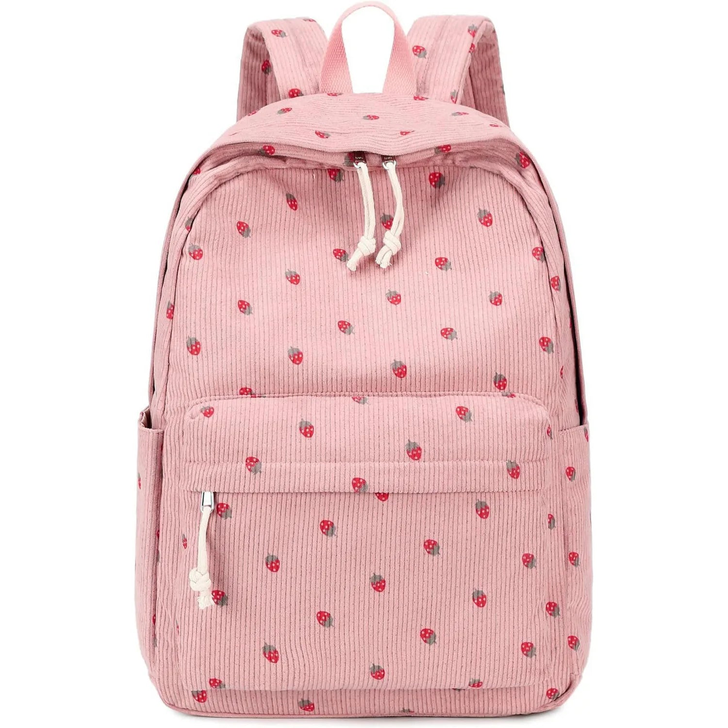 Personalised Corduroy Patterned Backpacks