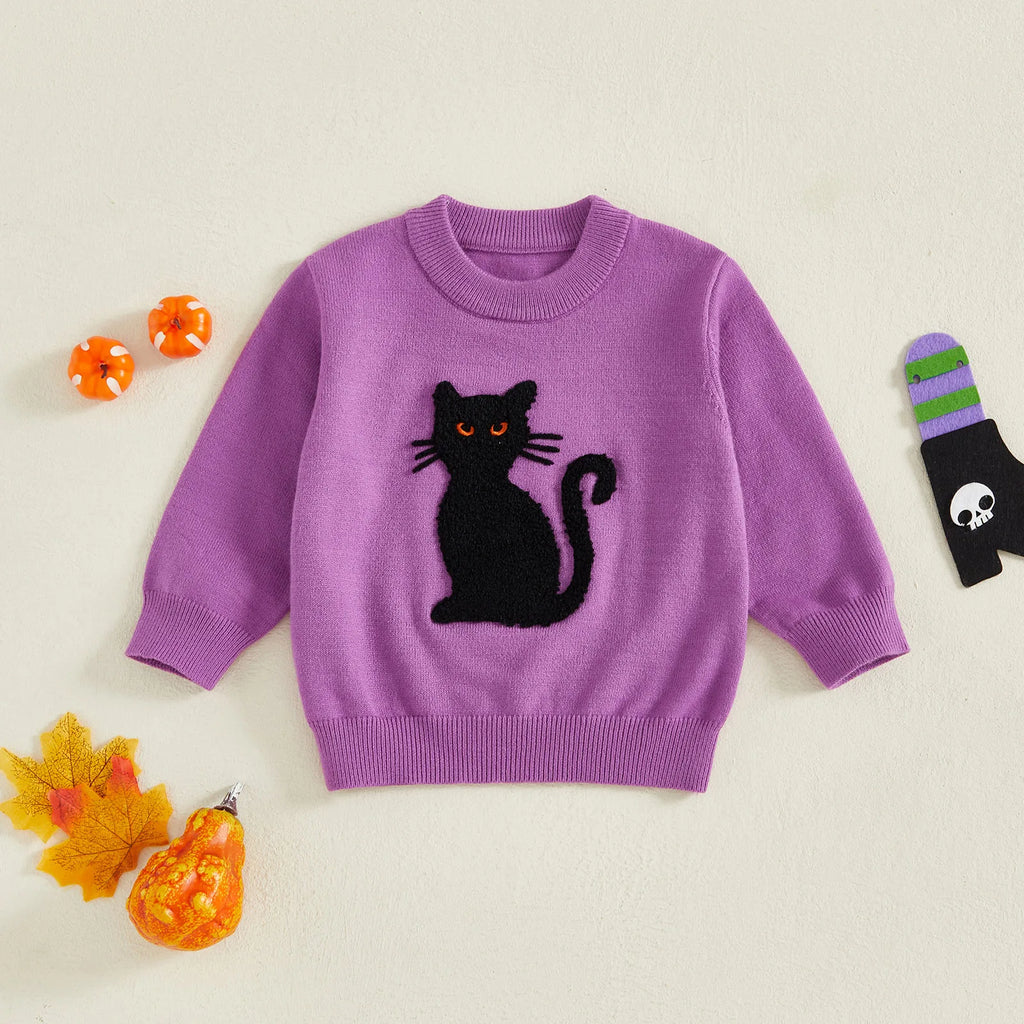 Black Cat Jumper