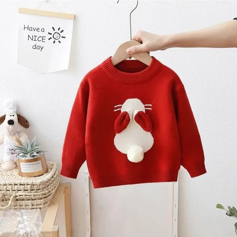 3D Bunny Knit Jumper