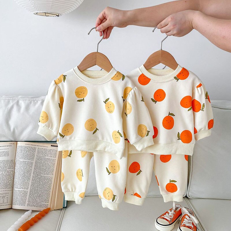 Fruit Print Loungewear Set