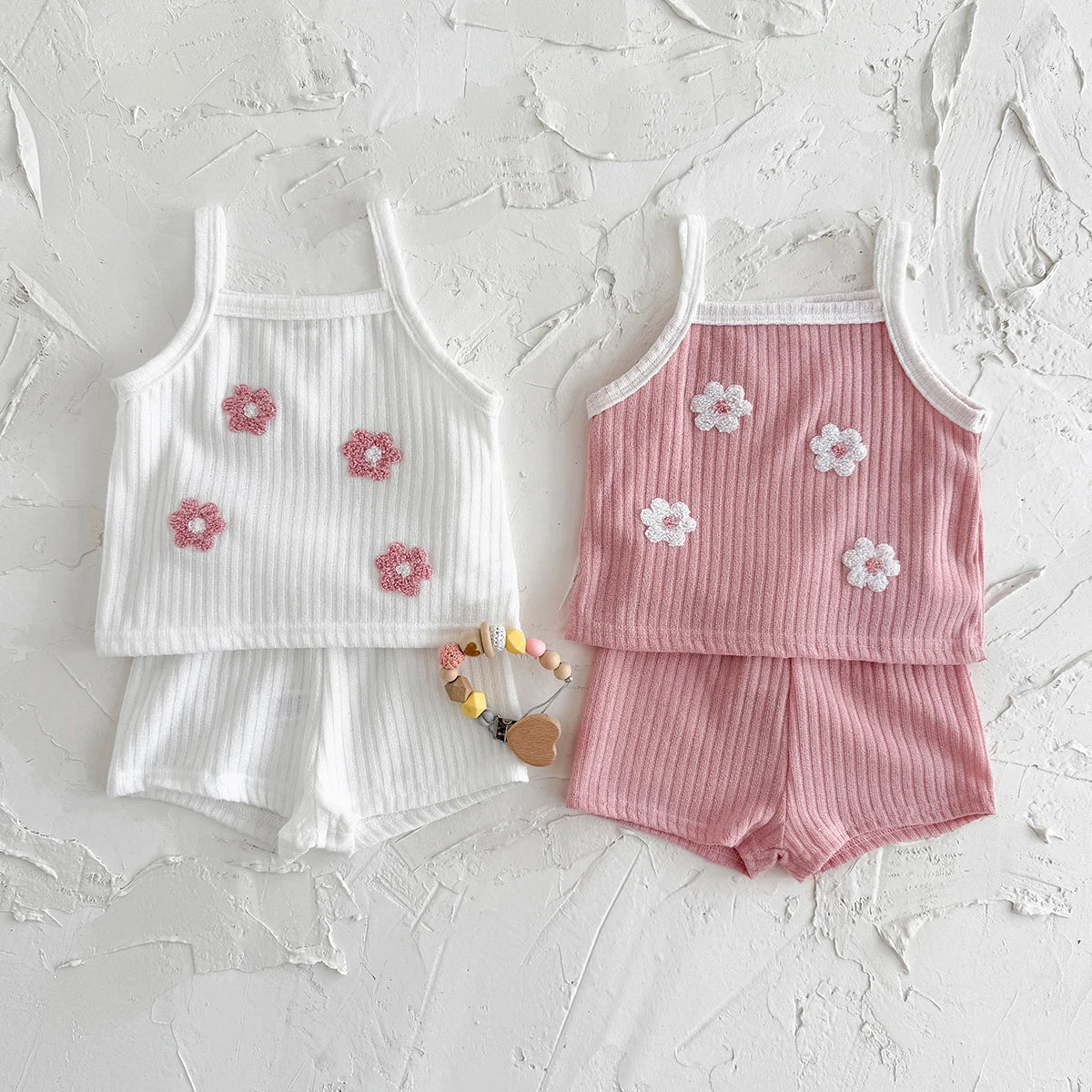 Flower Patch Camisole Top & Shorts Set