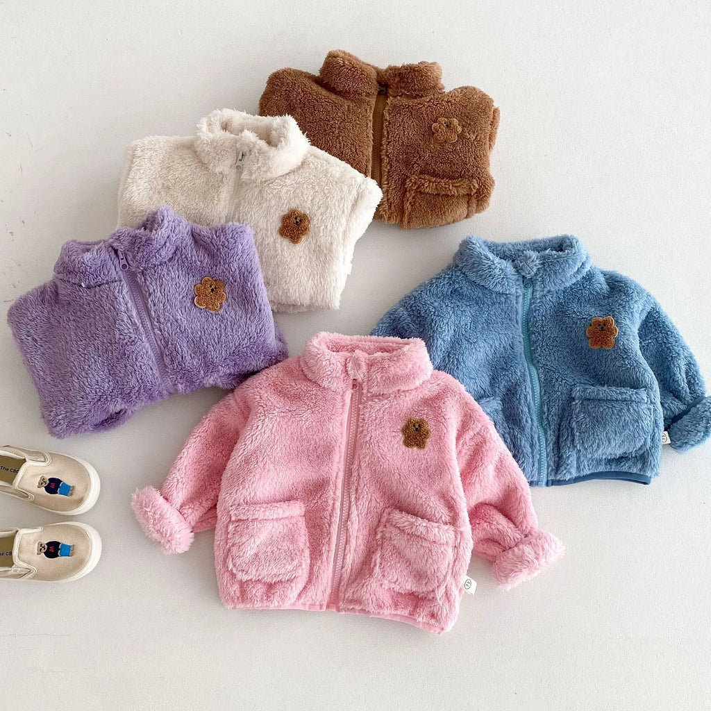 Fuzzy Bear Fleece Jacket