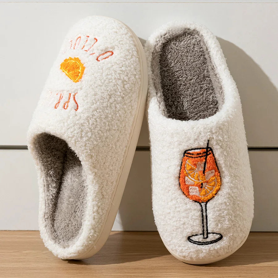 Spritz O’Clock Fluffy Slippers