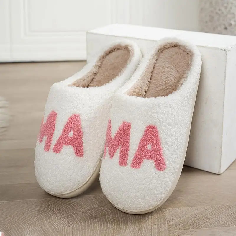 Mama Fluffy Slippers
