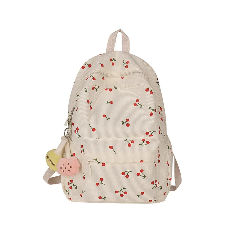 Personalised Corduroy Patterned Backpacks