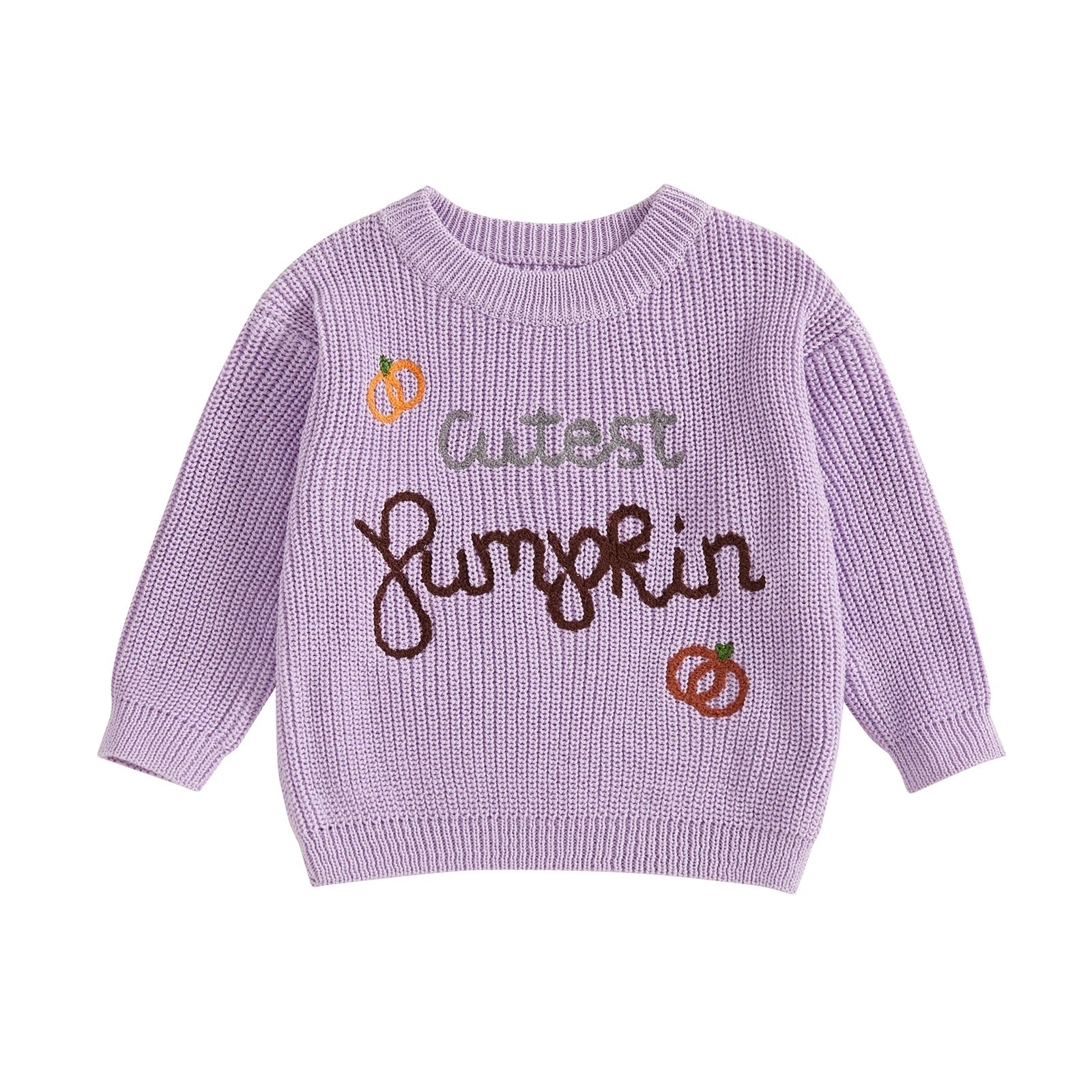 Cutest Pumpkin / Pumpkin Spice Embroidered Pullover