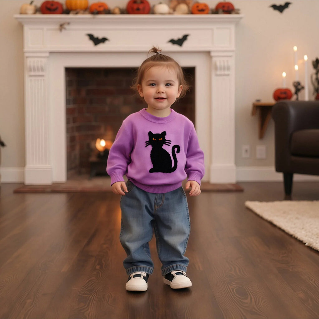 Black Cat Jumper