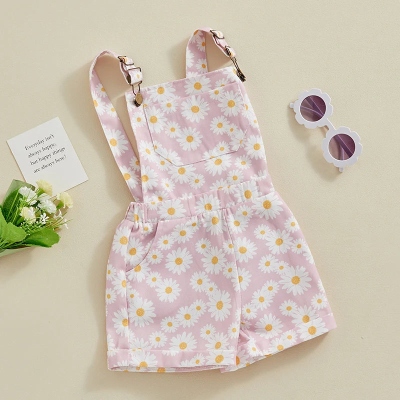 Daisy/Sunflower Dungarees