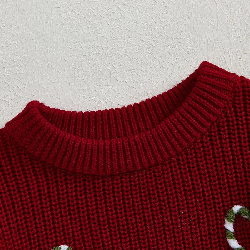 Candy Cane Heart Jumper