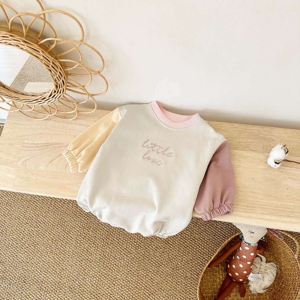 Little Love Retro Contrast Romper