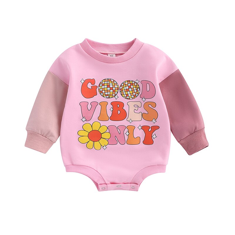 Good Vibes Only Two-Tone Romper