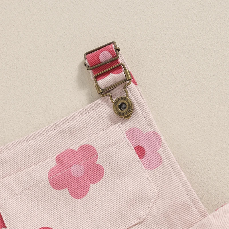 Floral Pop Dungarees