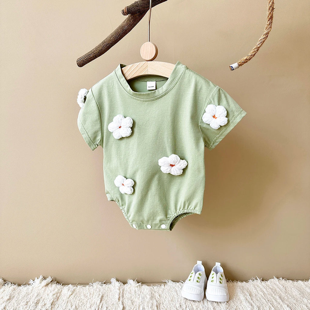 Crochet Flower Romper