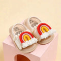Fluffy Rainbow Sandals