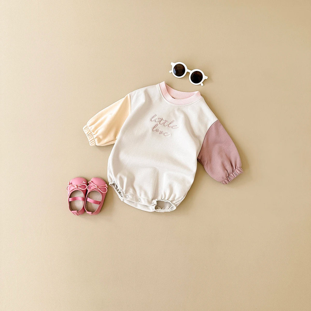 Little Love Retro Contrast Romper