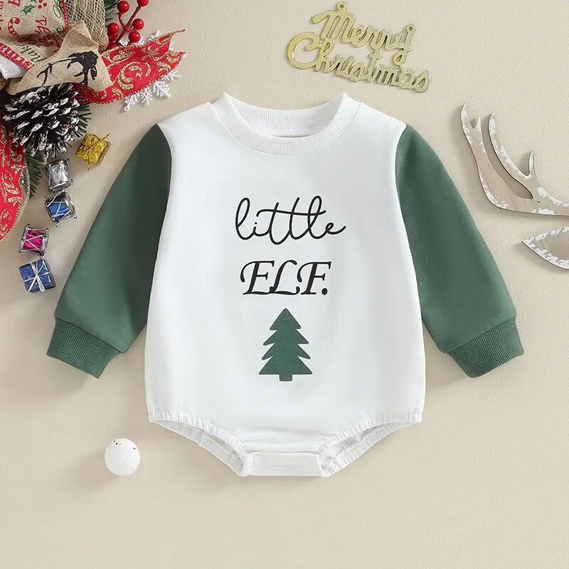 Little Elf / Santa's Little Helper Rompers