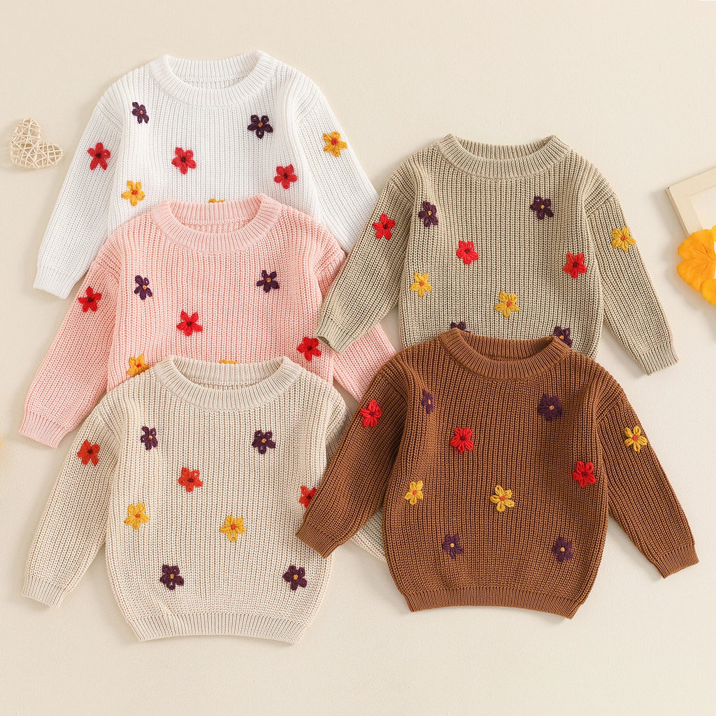 Autumn Daisies Pullover