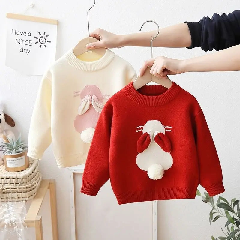 3D Bunny Knit Jumper