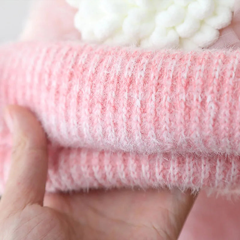 Ombre Ruffled Fluffy Heart Jumper