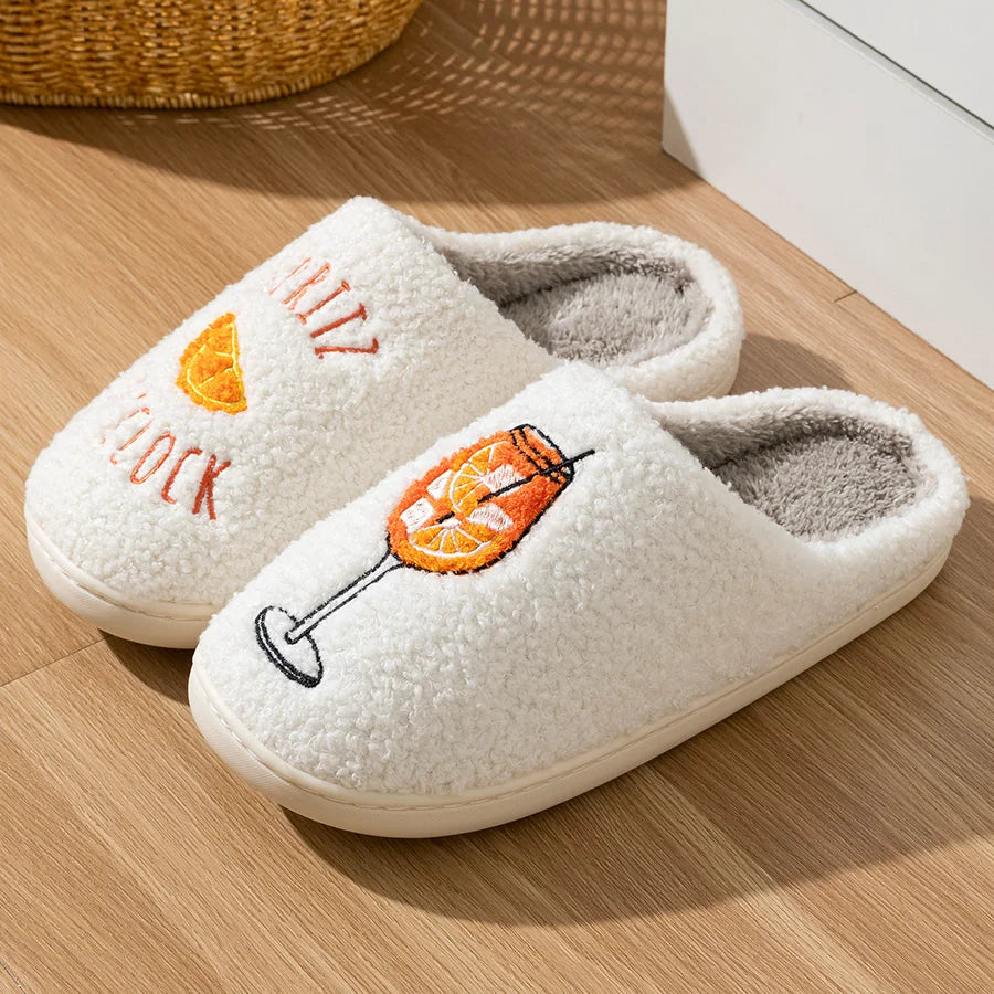 Spritz O’Clock Fluffy Slippers