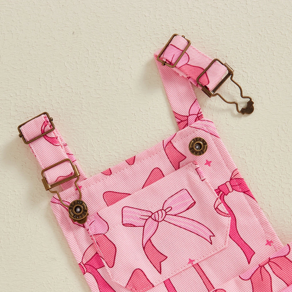 Bowknot Dungarees