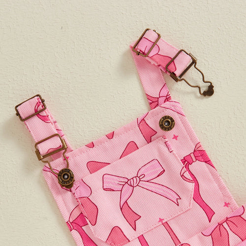 Bowknot Dungarees