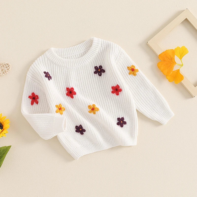 Autumn Daisies Pullover